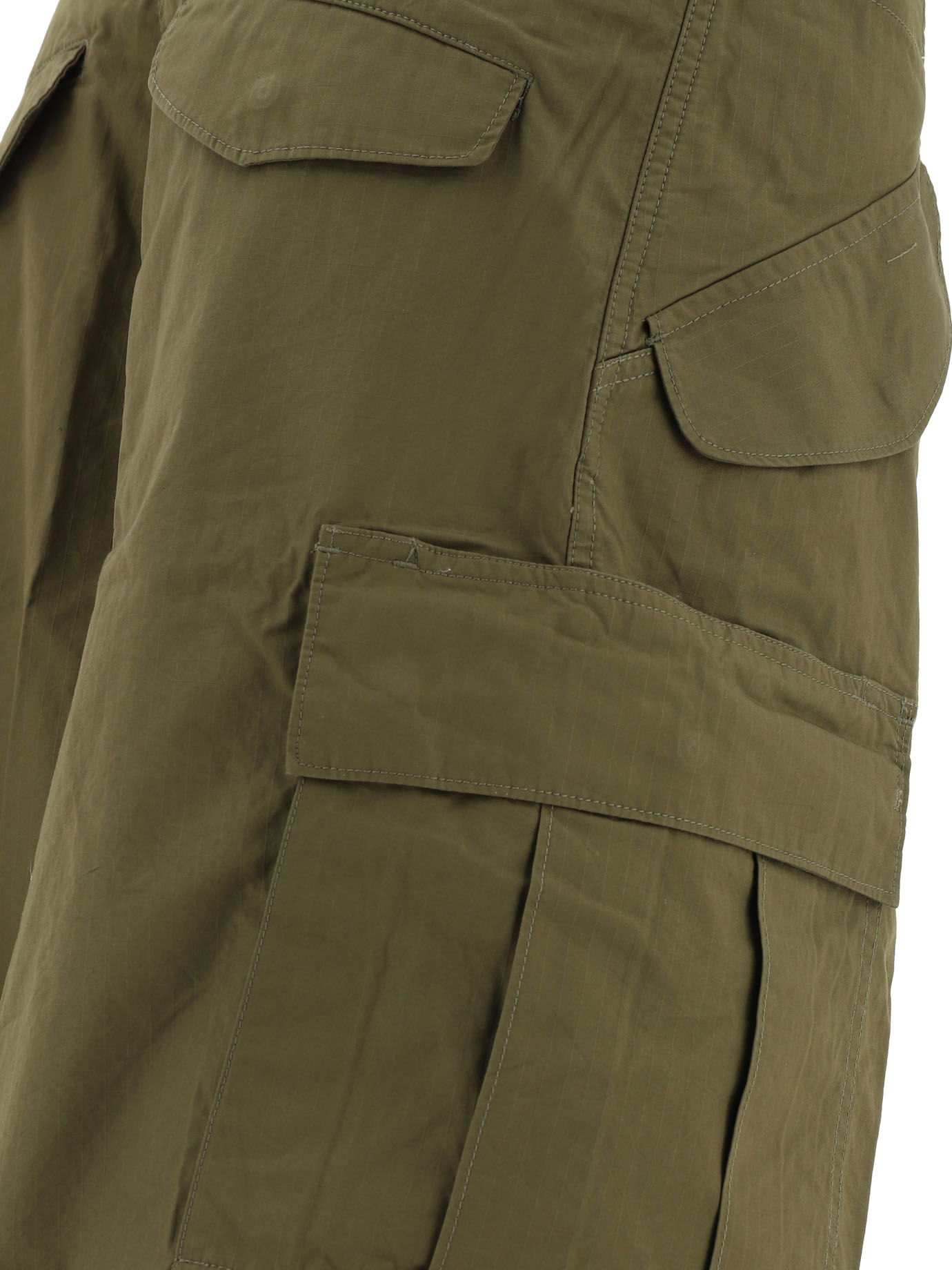 BEAMS PLUS Green 6 pocket shorts